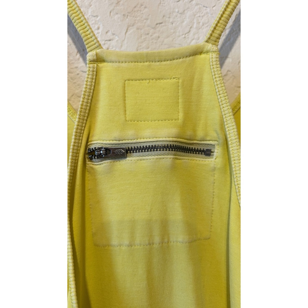 Free People FP Movement Womens Hot Shot Onesie Size S Yellow Slouchy Jumpsuit - Picture 6 of 7